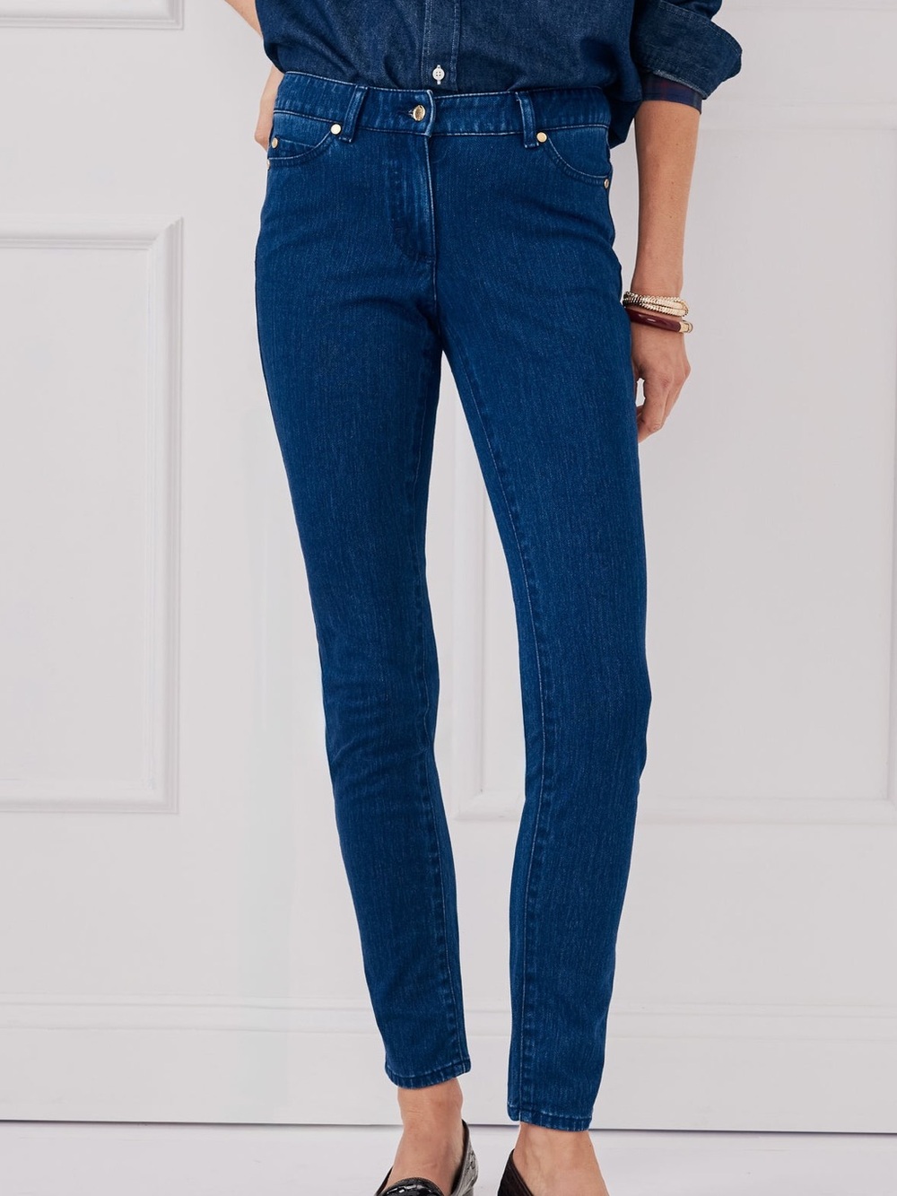 J. McLaughlin Lexi Jeans Slim Fit Dark Wash Sz 6 NWOT
